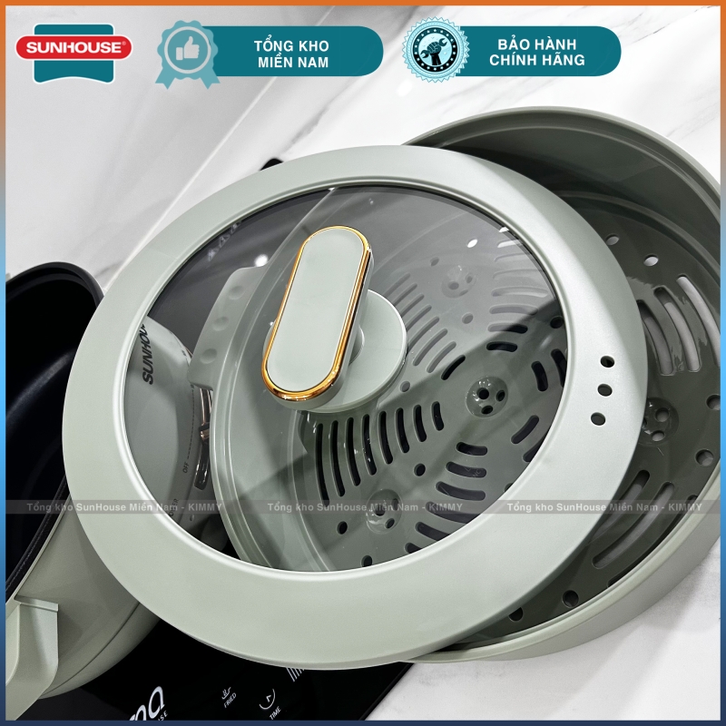 Nồi lẩu điện 4L đa năng có xửng Sunhouse SHD4540